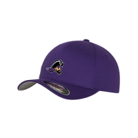 Cap FlexFit Passau mit Logo gestickt Lila-Pirates-XXL...